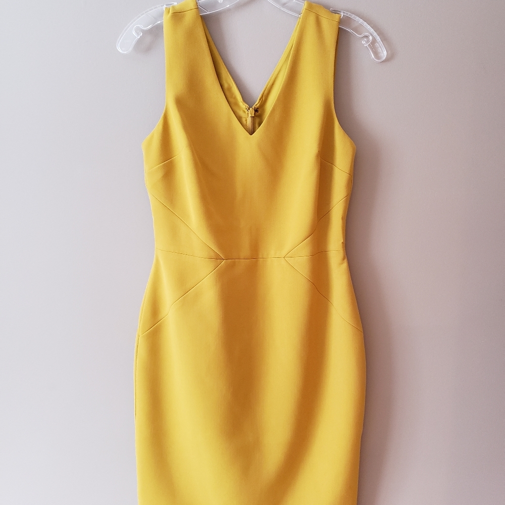 Classic yellow dress